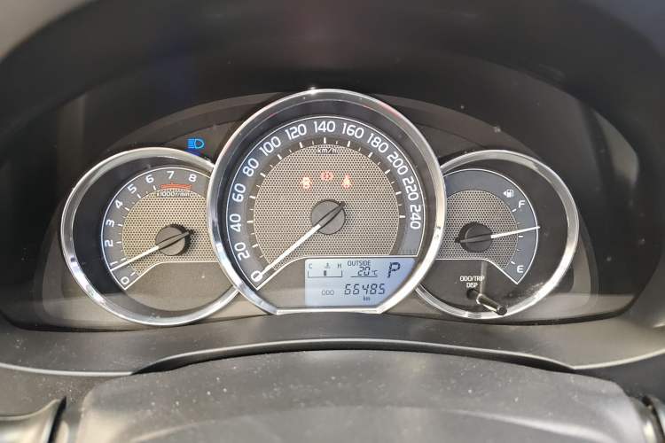 Used Toyota Levin 2015 1.6G CVT Orange Limited Edition Instrument Cluster