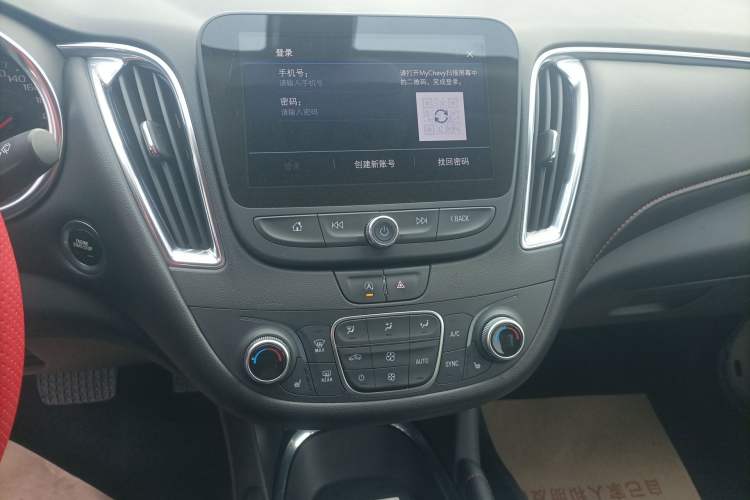 Used Chevrolet Malibu XL 2021 Redline 550T Automatic RuiLian Edition Audio And AC Panel