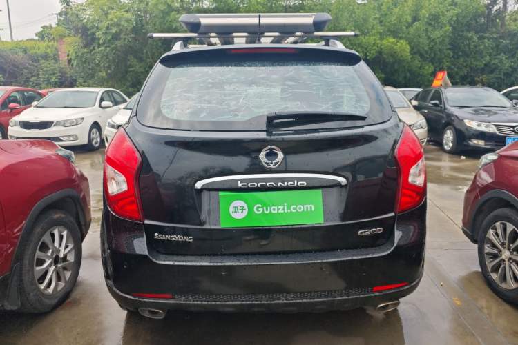 Used SsangYong Korando 2014 2.0L Gasoline Two-Wheel Drive Automatic Elite Navigation Edition Rear