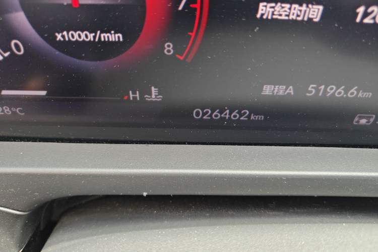 Used Honda Inspire 2025 260TURBO Elite Edition Odometer Close Up