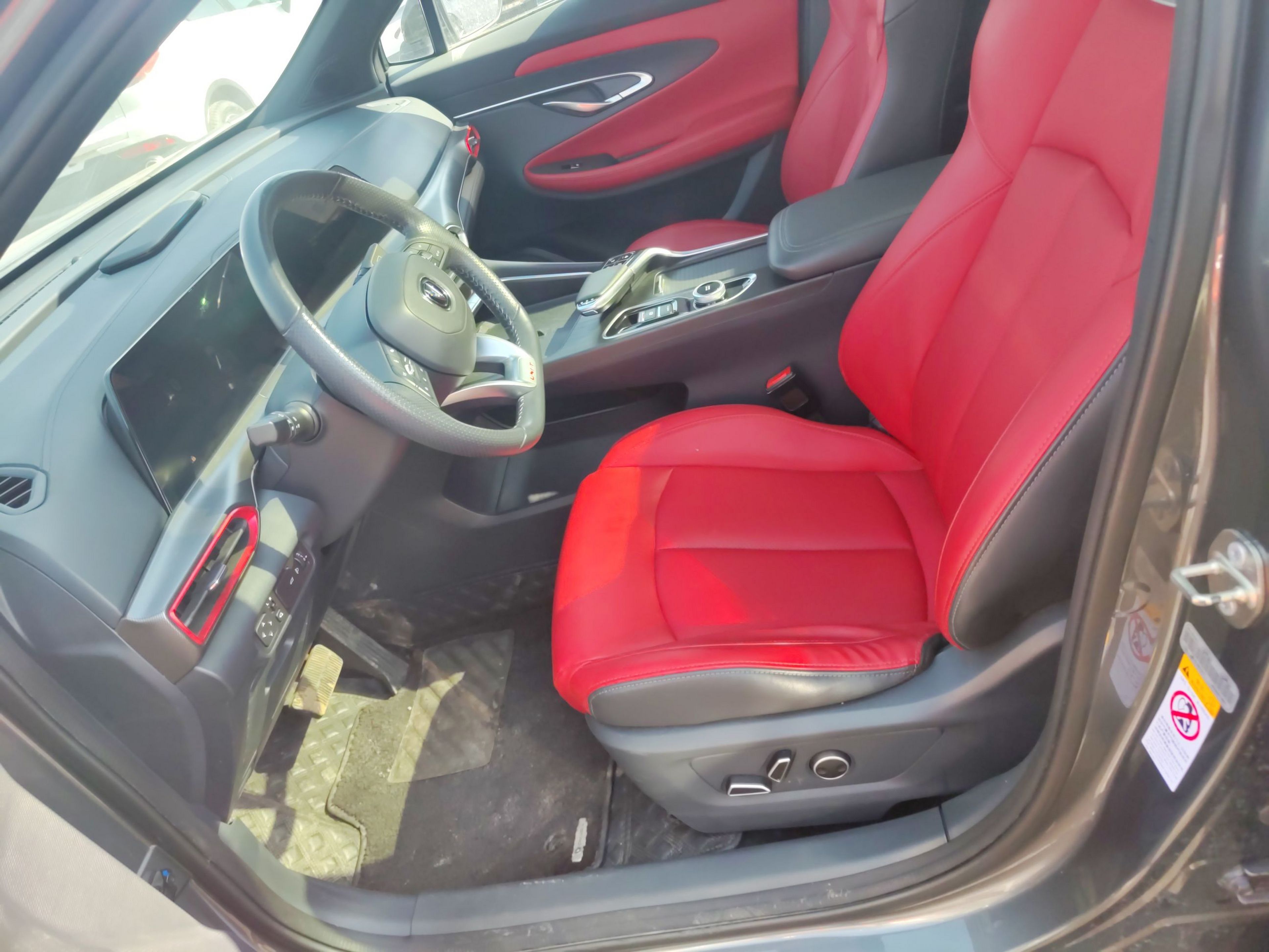Avant de la voiture