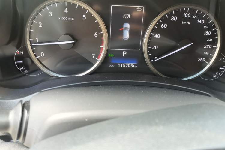 Used Lexus NX 2017 200 Front-Wheel-Drive X-Trail SE Edition Odometer Close Up