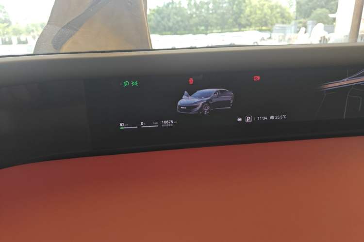 Used Avatr 12 2025 Updated Ultra All-Electric Four-Wheel Drive Instrument Cluster