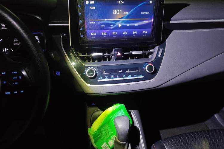 Used Toyota Levin 2019 185T CVT Luxury Edition China VI Standard Audio And AC Panel