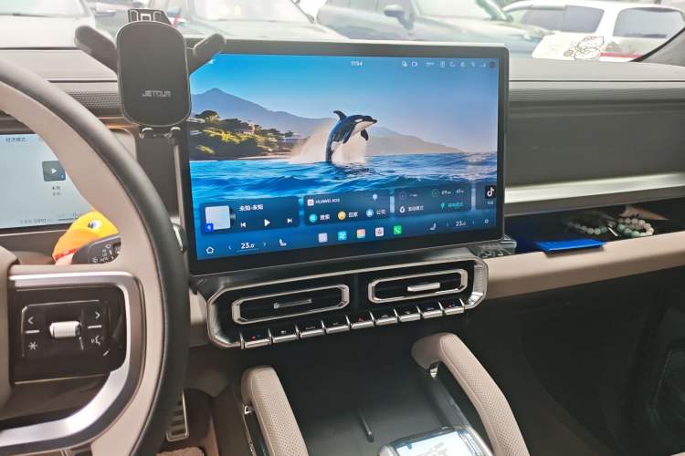 Used JETOUR Shanhai Traveler C-DM 2026 Model 211km XWD Huawei Qiankun Intelligent Driving Audio And AC Panel