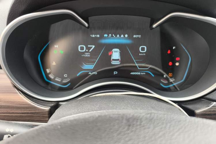 Used Haval H9 2020 2.0T Gasoline 4WD Premium Edition 5 Seats Odometer Close Up