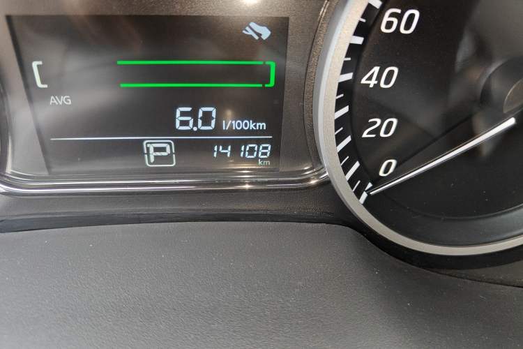 Used Nissan Sylphy 2022 Classic 1.6XE CVT Comfort Edition Odometer Close Up