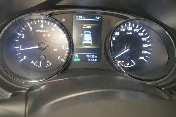 Used Nissan Qashqai 2017 2.0L CVT Luxury Edition China VI Standard Odometer Close Up