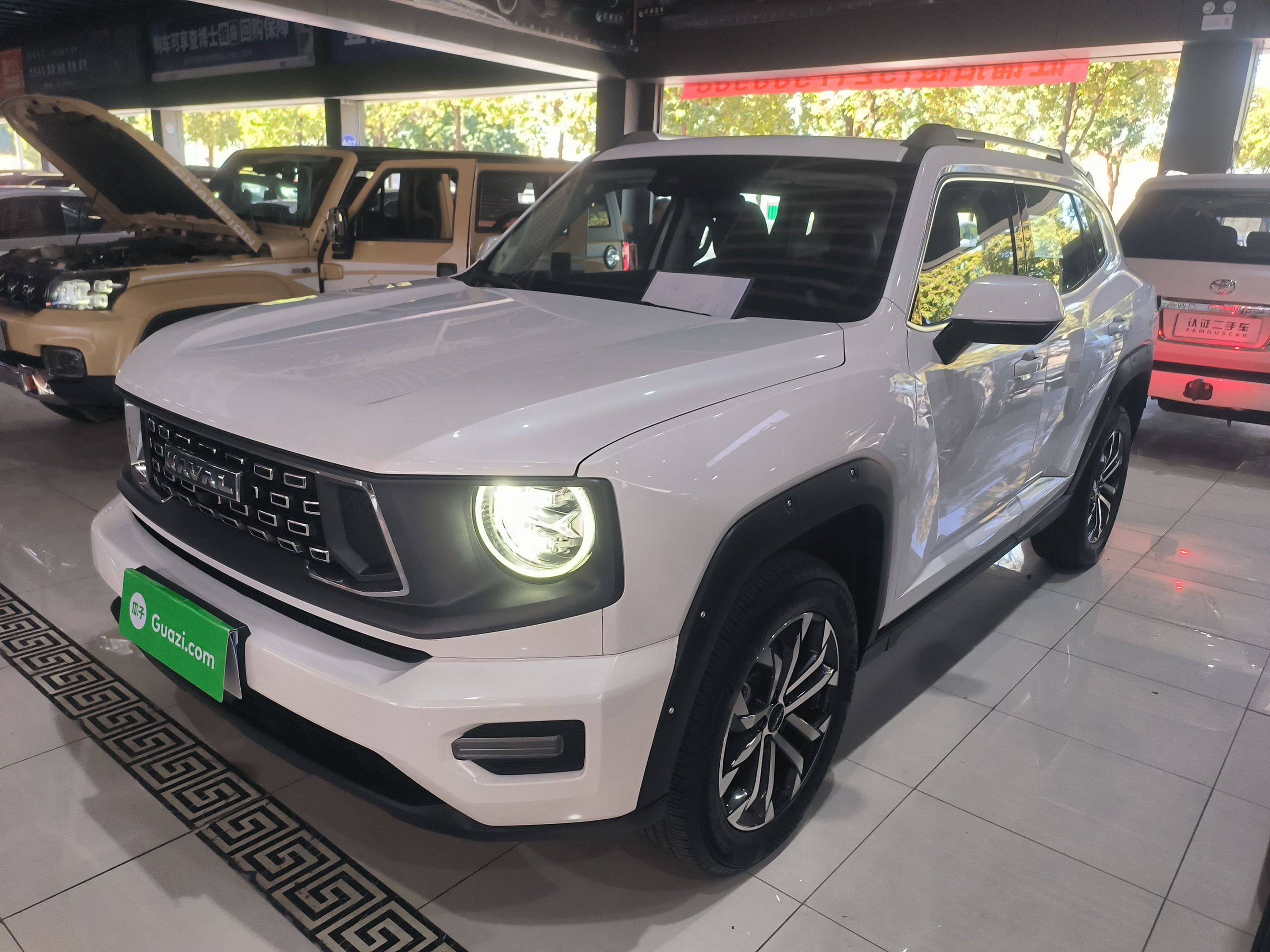 تحت مقدمة السيارة