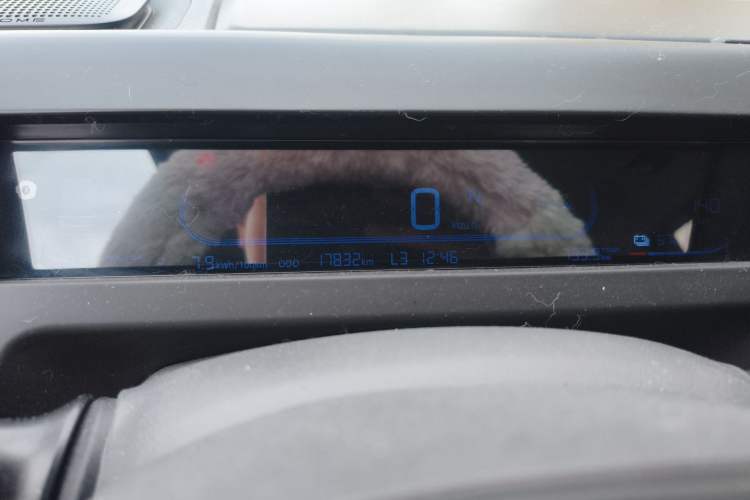 Used Geely Galaxy Panda 2024 200km Panda Rider Odometer Close Up