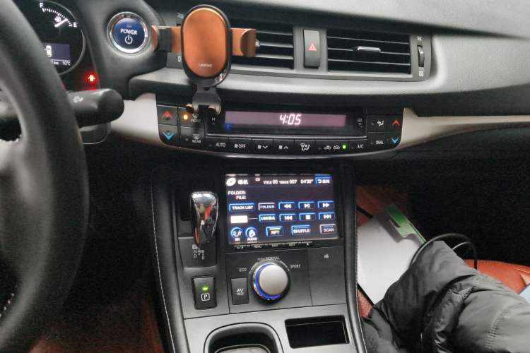 Used Lexus CT 2013 CT200h Elite Edition Audio And AC Panel