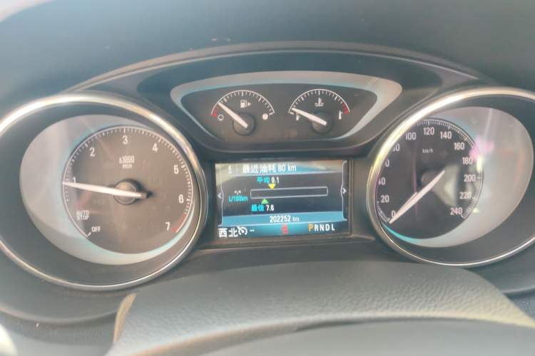 Used Buick Envision 2016 20T Four-Wheel Drive Elite Model Instrument Cluster