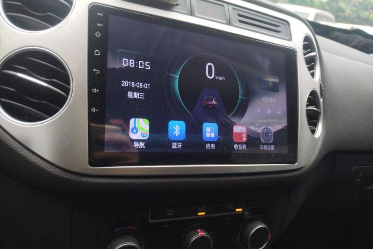 Used Volkswagen Tiguan 2013 1.8TSI Automatic Two-Wheel Drive Trend Edition Audio And AC Panel