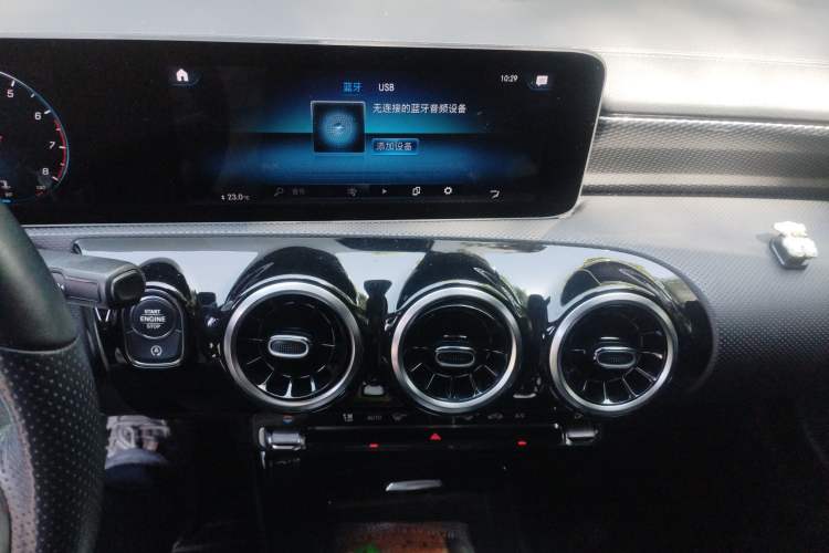 Used Mercedes-Benz A-Class 2019 A 200 L Sport Sedan Audio And AC Panel