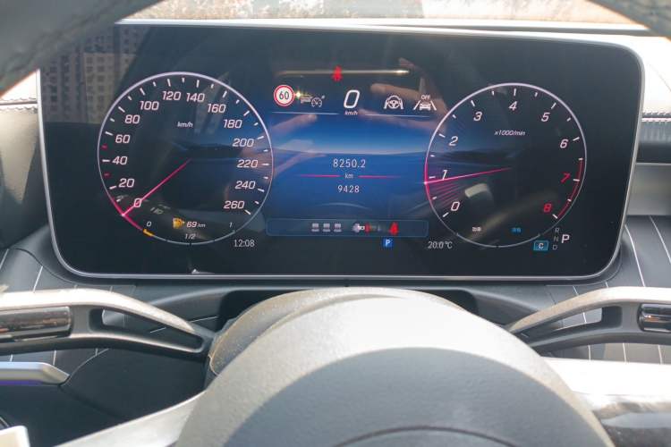 Used Mercedes-Benz C-Class 2024 Facelifted C-Class 260 L Night Edition Sports Version Instrument Cluster