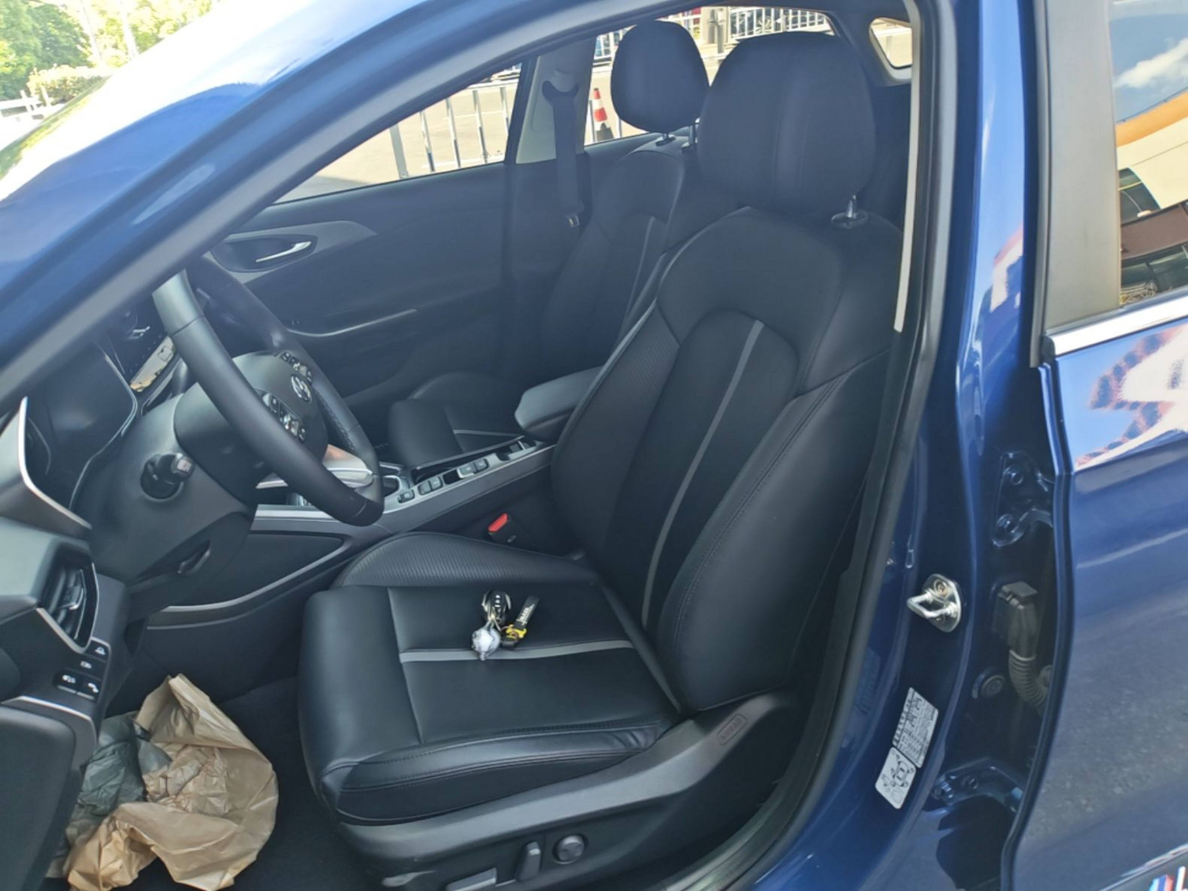 Avant de la voiture