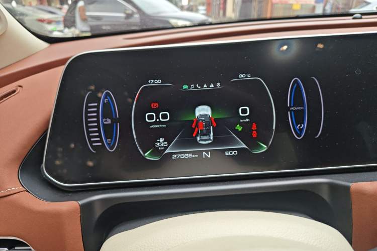 Used ORA Good Cat 2022 Morandi Edition 400km Standard Range Luxury Version Lithium-Ion Battery Instrument Cluster