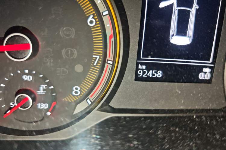 Used Volkswagen Tharu 2020 280TSI Two-Wheel Drive Comfort Edition China VI Standard Odometer Close Up