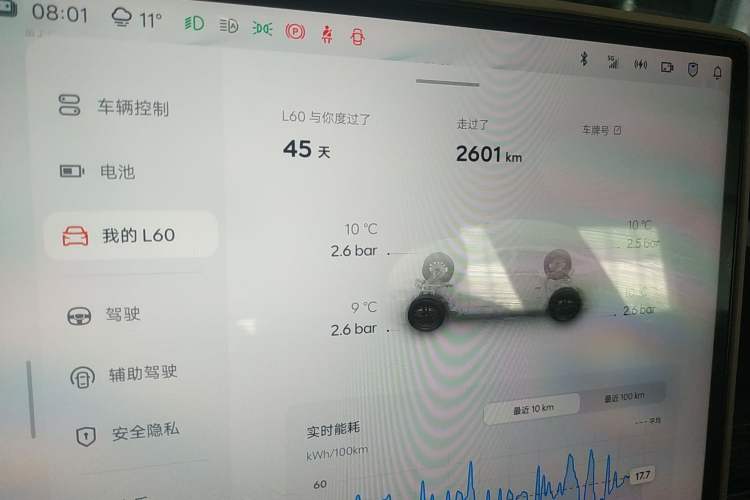 Used ONVO L60 2024 60 kWh Rear-Drive Version
