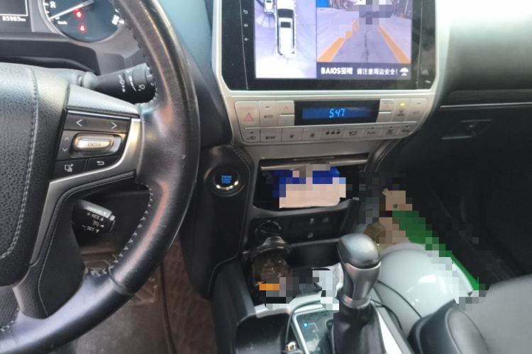 Used Toyota Prado 2019 3.5L Automatic TX-L Deluxe Edition with Rear-Mounted Spare Tire Audio And AC Panel