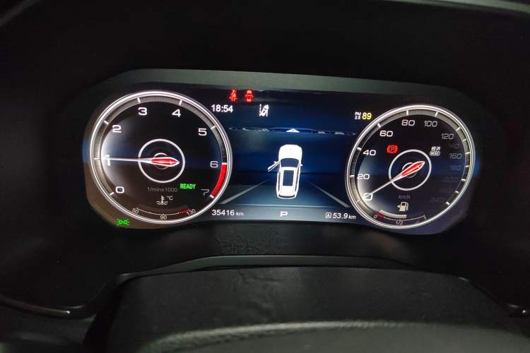 Used Hongqi HS7 2021 2.0T DCT Two-Wheel Drive Smart Connect Flagship Edition