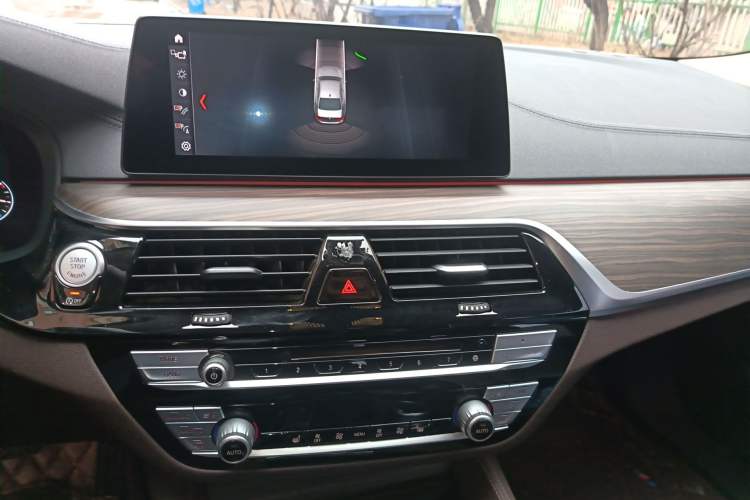 Used BMW 5 Series 2019 530Li Leading Model Luxury Package Audio And AC Panel