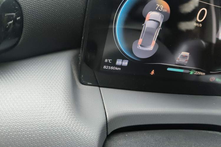 Used Leapmotor T03 2020 400 Luxury Edition Odometer Close Up