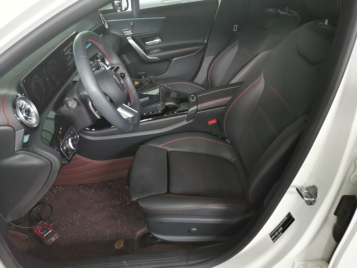 Avant de la voiture