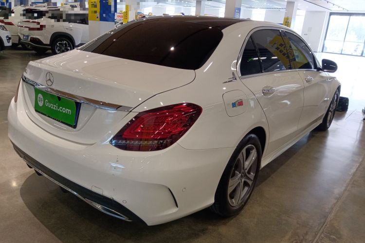 Used Mercedes-Benz C-Class 2021 C 260 L Sport Edition Rear Right 45 Deg