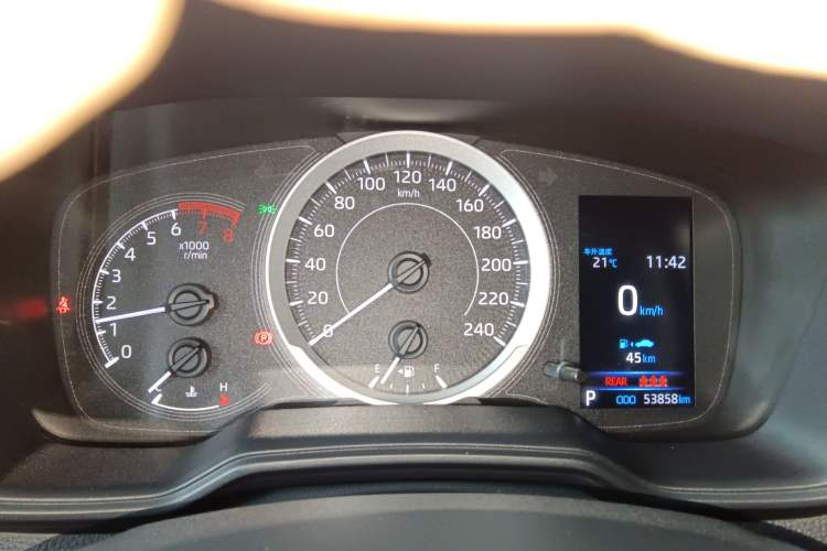 Used Toyota Levin 2019 185T CVT Luxury Edition China VI Standard Instrument Cluster