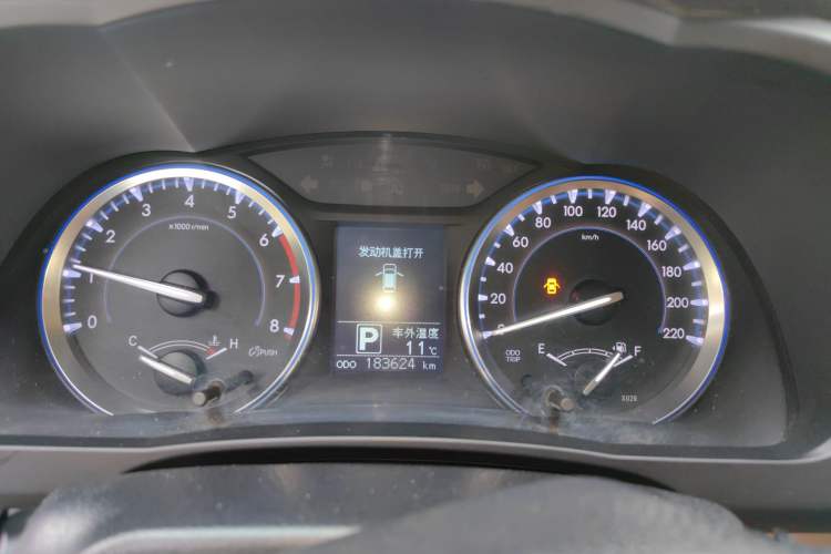 Used Toyota Highlander 2015 2.0T Four-Wheel Drive Elite Edition 7-Seater Instrument Cluster