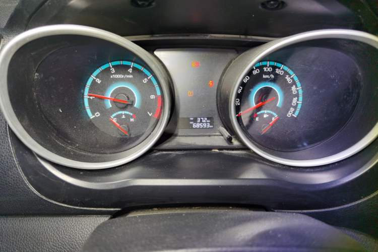 Used CHANGAN KAICHENG Ruixing S50 2018 S50V 1.5L Logistics Edition 5 Seats China VI Standard Odometer Close Up