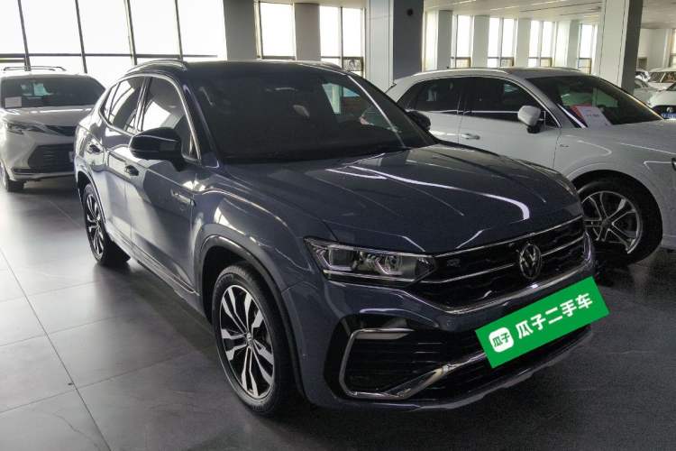Used Volkswagen Tayron X 2020 380TSI Four-Wheel Drive Prestige Connected Version Front Right 45 Deg