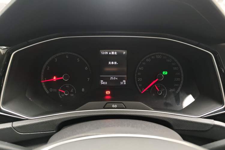 Used Volkswagen T-ROC 2019 280TSI DSG Two-Wheel Drive Comfort Version China VI Standard Instrument Cluster