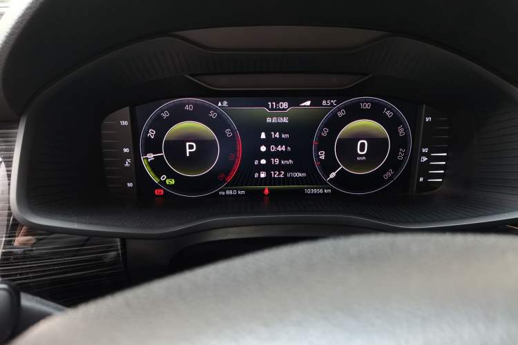 Used Skoda Kodiaq 2018 TSI380 7-Seater Four-Wheel-Drive Flagship Edition Instrument Cluster