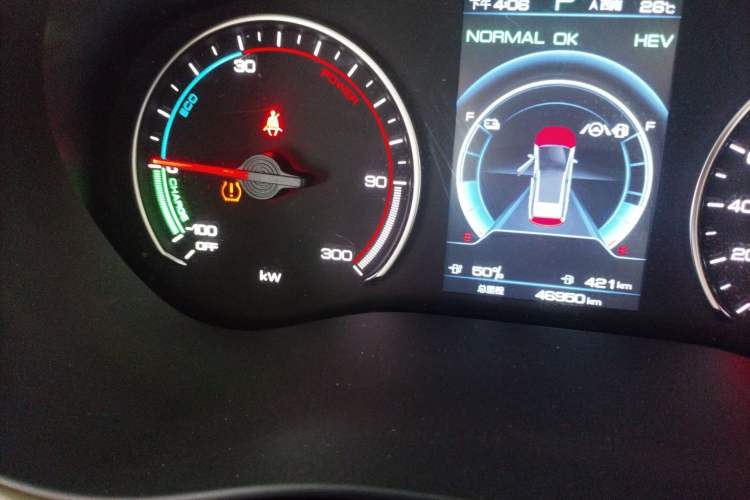 Used BYD Song MAX New Energy 2022 DM-i 105KM Flagship Model Instrument Cluster