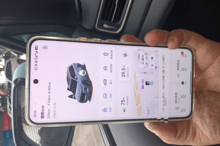 Used Li Auto ONE 2021 Extended-Range 6-Seater Version Vehicle Key