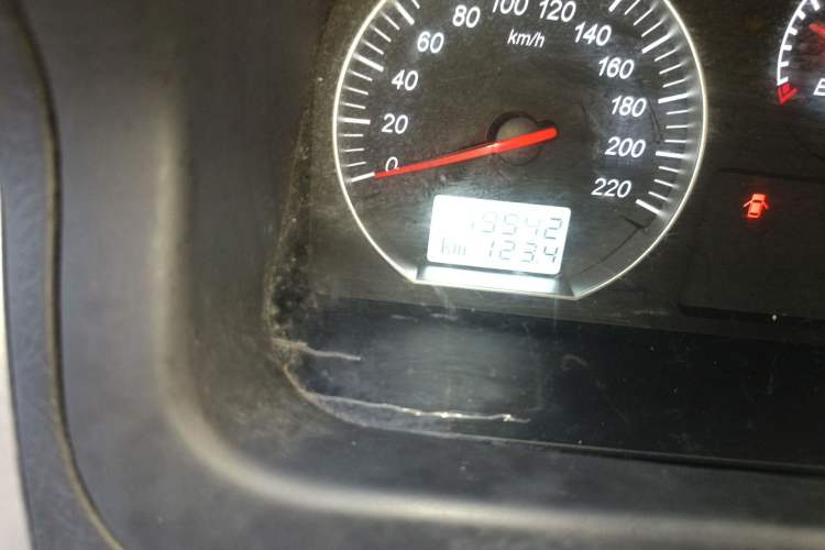 Used Foton Scenic G5 2022 2.0L Gasoline Commercial Version Open-Window 5/6-Seater 1TZS Odometer Close Up