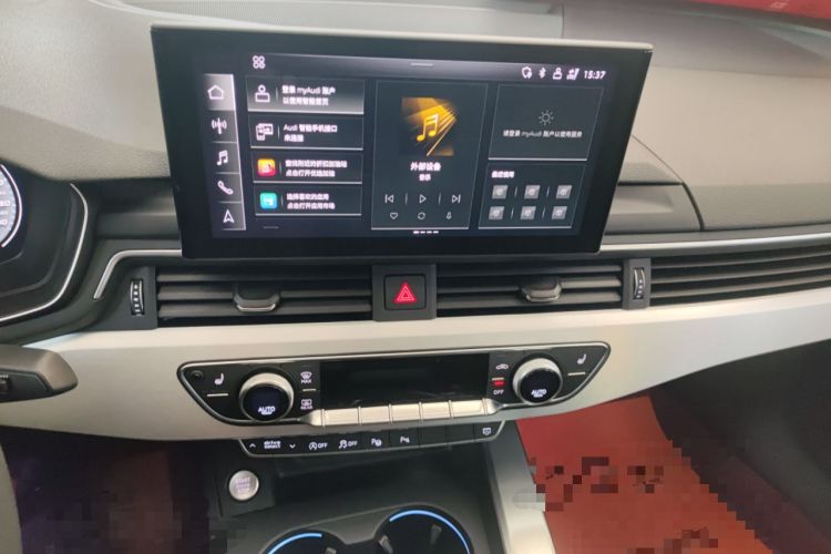 Used Audi A4L 2020 40 TFSI Luxury Dynamic Model Audio And AC Panel