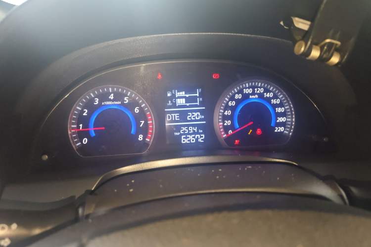 Used Zotye Z300 2014 New Vision 1.5L Manual Luxury Model Instrument Cluster