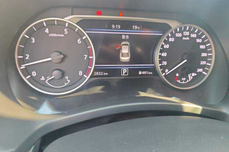 Used Nissan Sylphy 2026 Model 1.6L CVT Enjoyment Edition Odometer Close Up