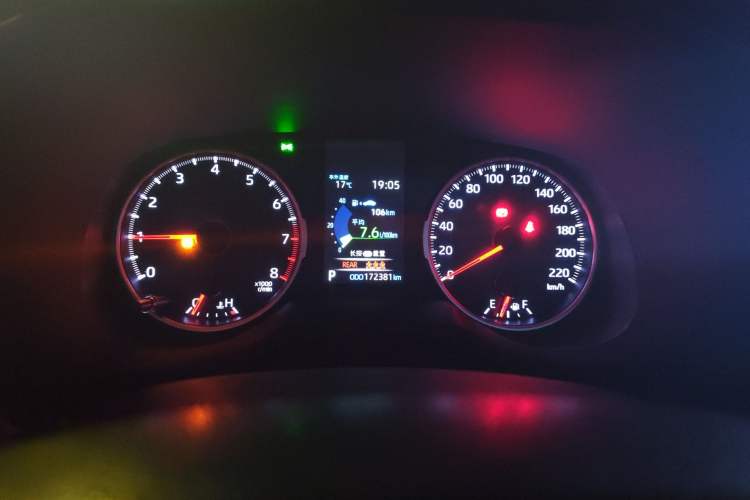 Used Toyota Wildlander 2020 2.0L CVT Two-Wheel Drive Leading Edition Instrument Cluster