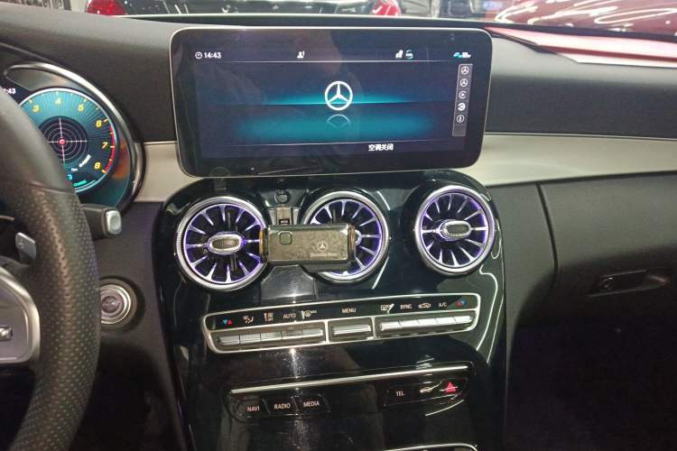 Used Mercedes-Benz C-Class 2021 C 260 Star Edition Audio And AC Panel