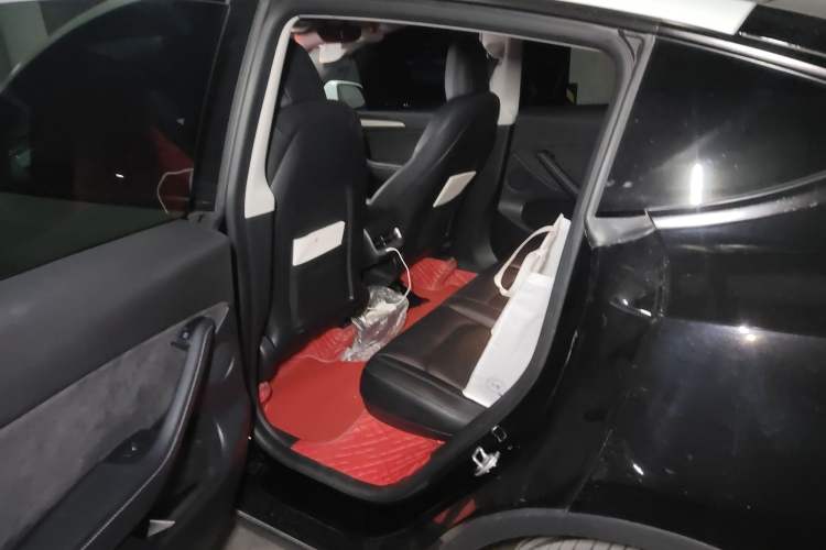 Used Tesla Model Y 2021 Standard Range Rear-Wheel Drive Version Left Rear Seat