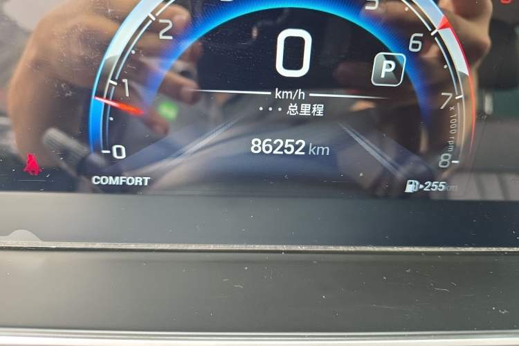 Used GAC Trumpchi M6 2021 PRO 270T DCT Luxury Edition Odometer Close Up