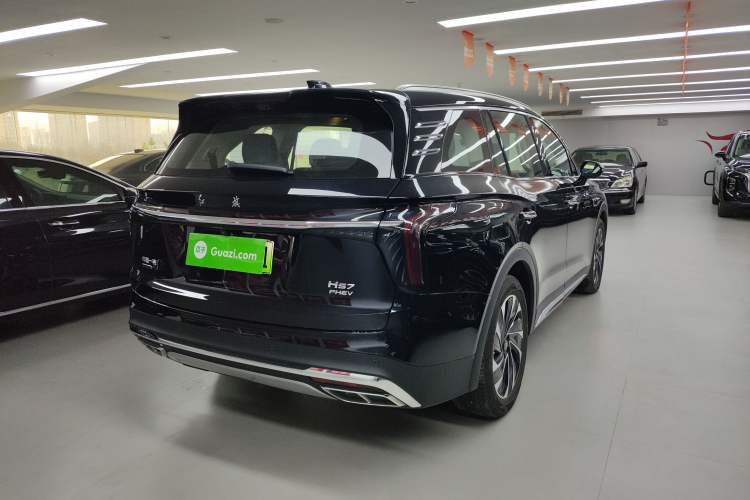 Used Hongqi HS7 PHEV 2024 2.0T PHEV Four-Wheel Drive Flagship Edition 6 Seats Rear Right 45 Deg