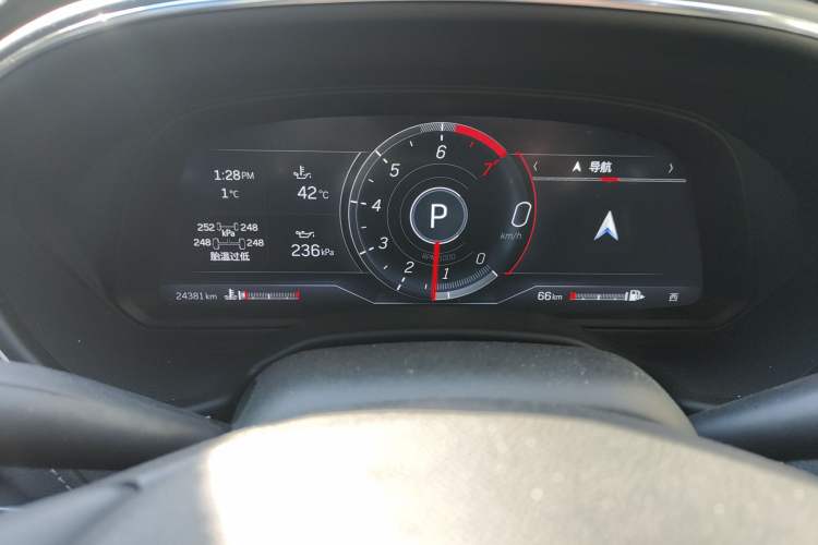 Used Cadillac CT5 2023 28T Luxury Edition (Standard Version) Odometer Close Up