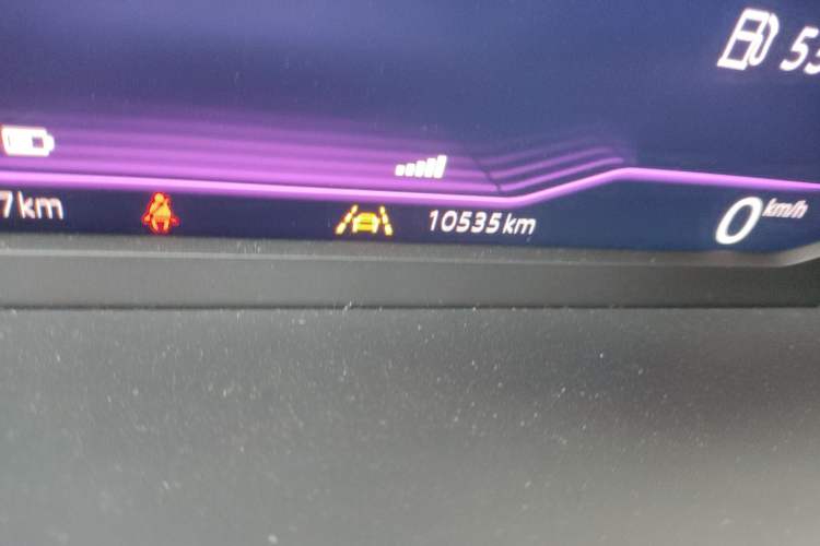 Used Volkswagen T-ROC 2025 Facelifted 300TSI DSG Two-Wheel-Drive Chen Guang Edition Odometer Close Up