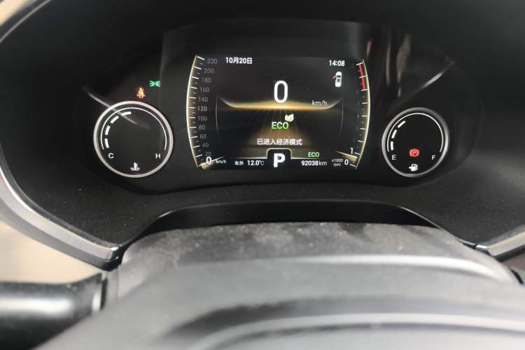 Used Chery Tiggo 8 2018 1.5 TCI Automatic Luxury Model 5 Seats Odometer Close Up