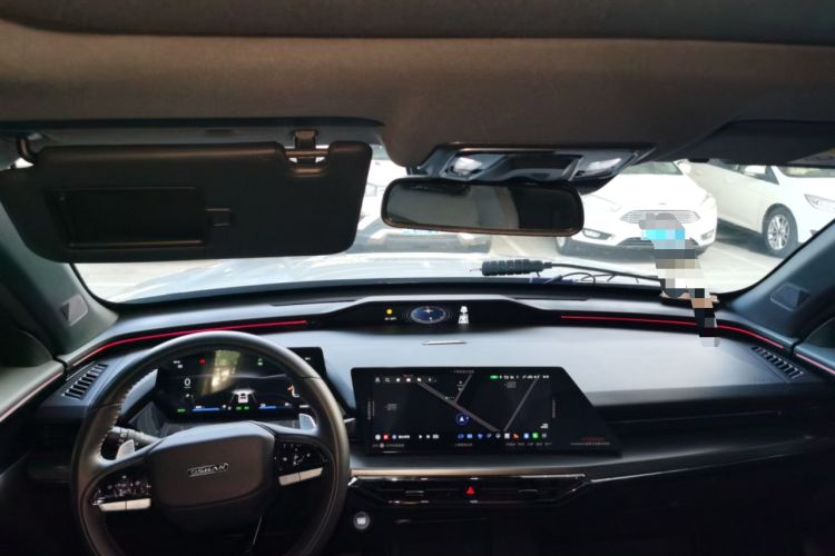 Used CHANGAN OSHAN Z6 New Energy 2022 Blue Whale iDD 150KM Flagship PLUS Smart Parking Edition Headliner